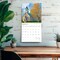 Hoosier State | Indiana Places | 2026 12 x 24 Inch (Hanging) Monthly Square Wall Calendar | Plastic-Free